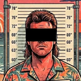 Booking photograph of the subject against a height chart. Eyes withheld.
